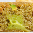 Pistachio cake filled with pistachio cream
