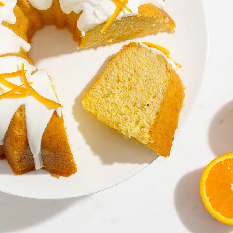 Golden Orange Bundt Cake